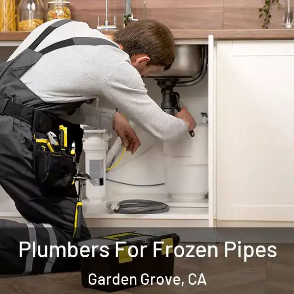  Plumbers For Frozen Pipes Garden Grove, CA
